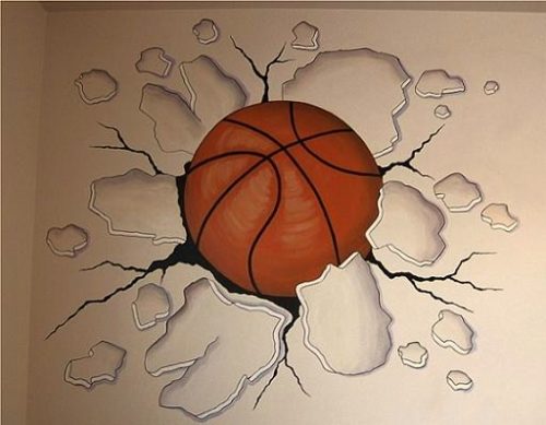 Basketball through Wall