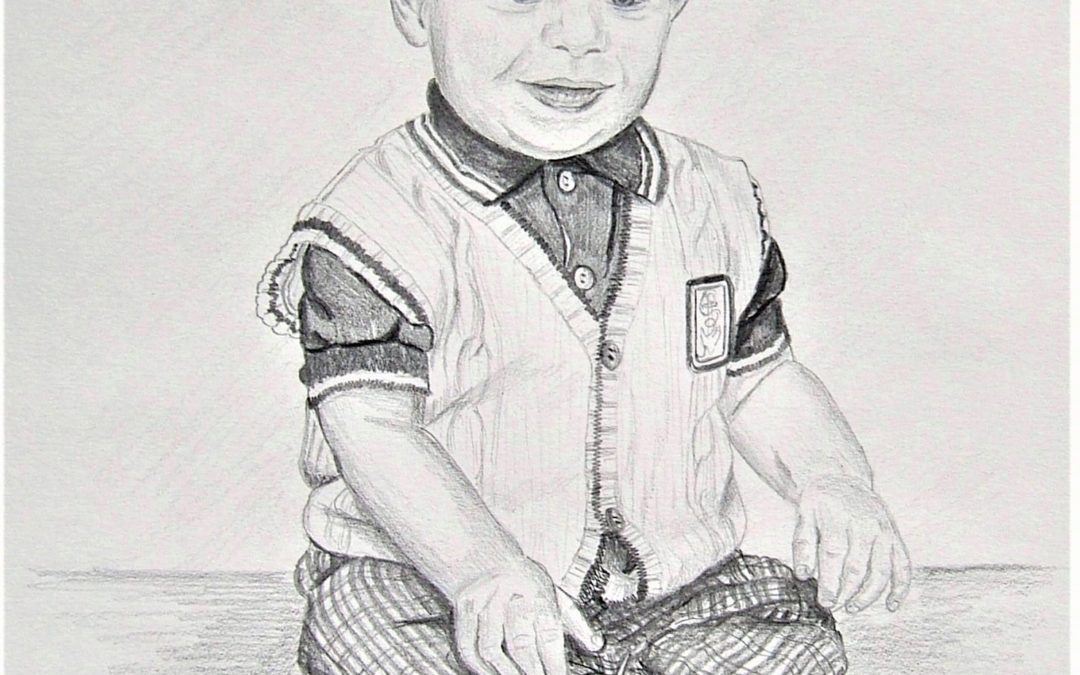 Pencil Sketch of Child – Joshua