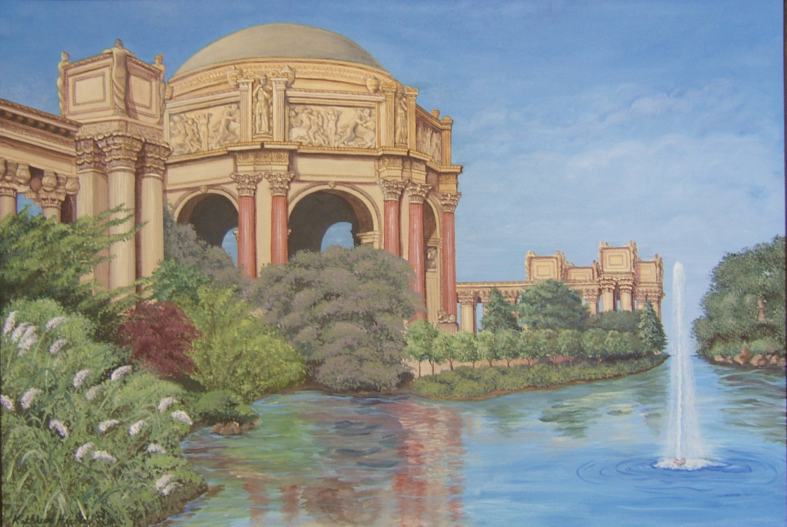 Palace of Fine Arts Painting